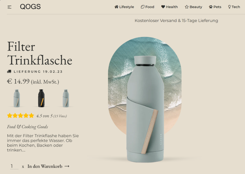 Custom E-Commerce Webshop Webdesign & Web Development